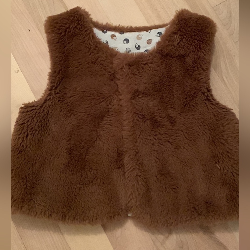 « Fur » vest (reversible)